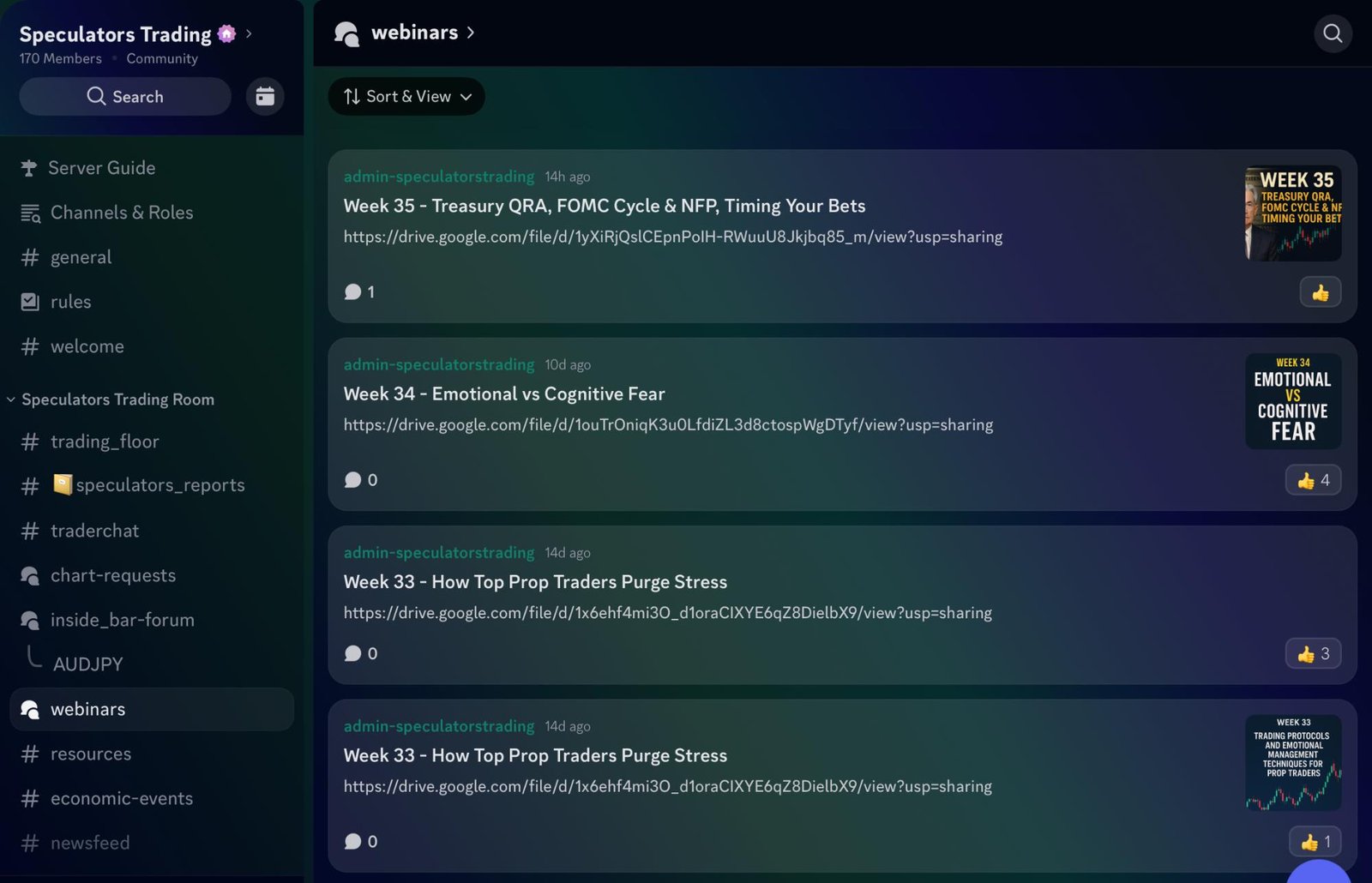 webinars