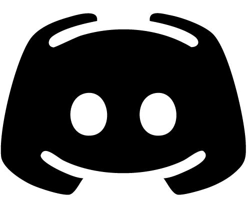 discord black logo